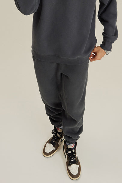 345G Fleece Solid Sweatpants