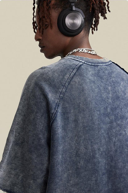 Washed Distressed Tee