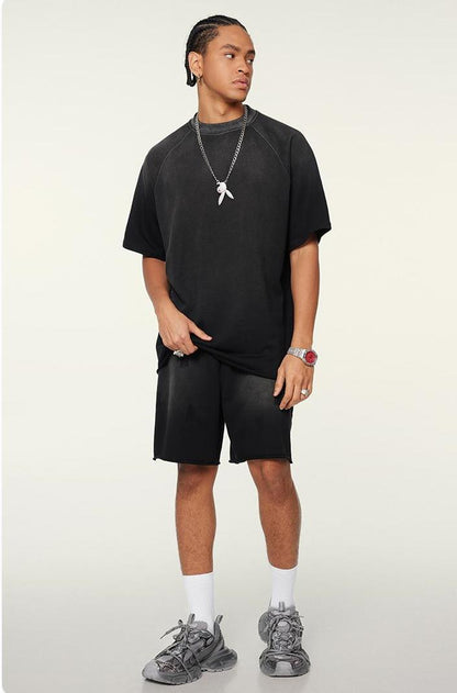 300GSM Gradient Sun Fade Tee