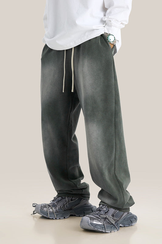 370GSM Gradient Sun Fade Washed Sweatpants