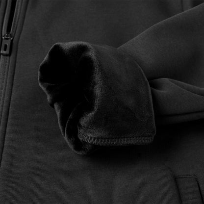 430 GSM Lined Sweater Customized Cardigan Zipper Sweater