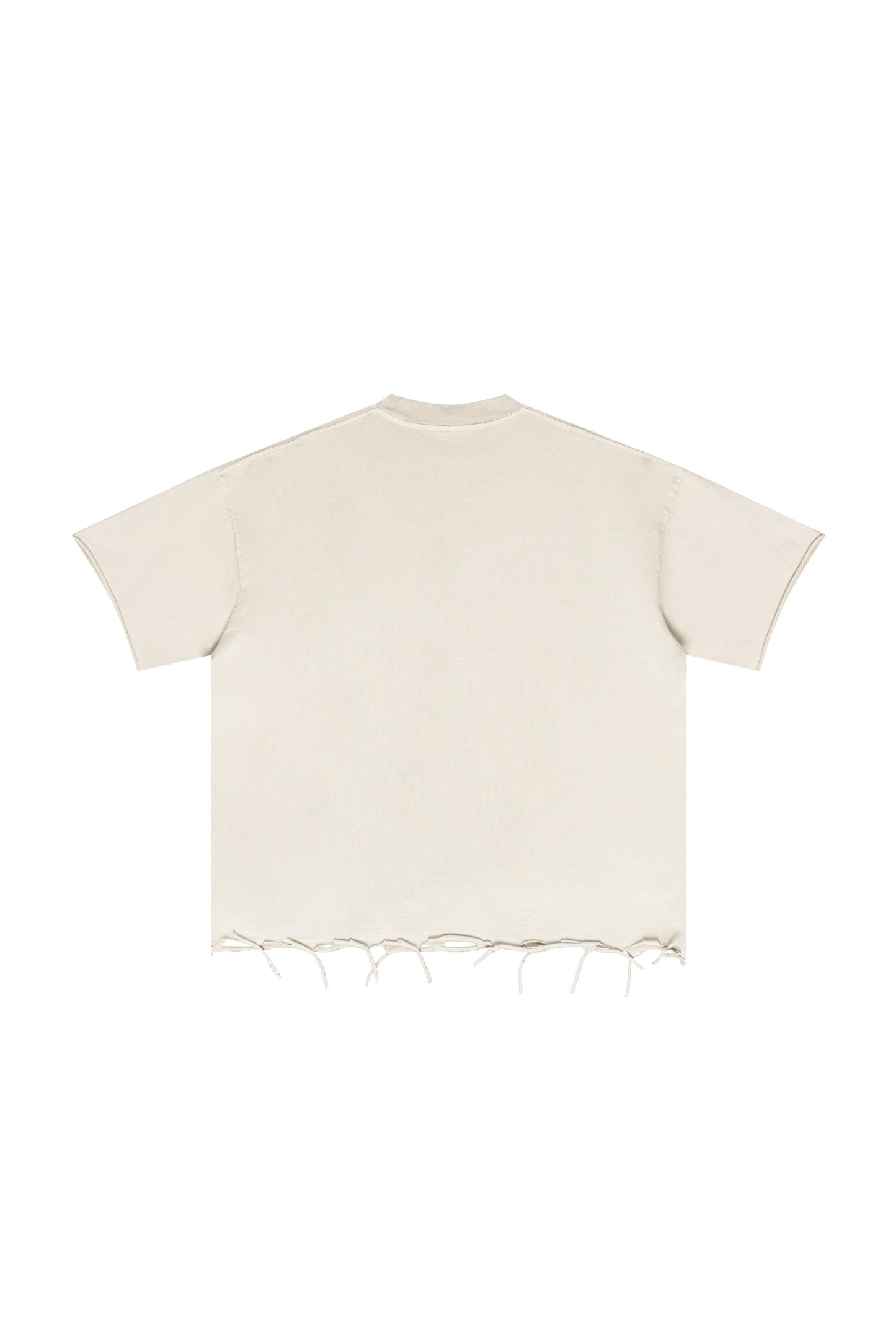 310GSM Pigment Dyed Distressed Tee