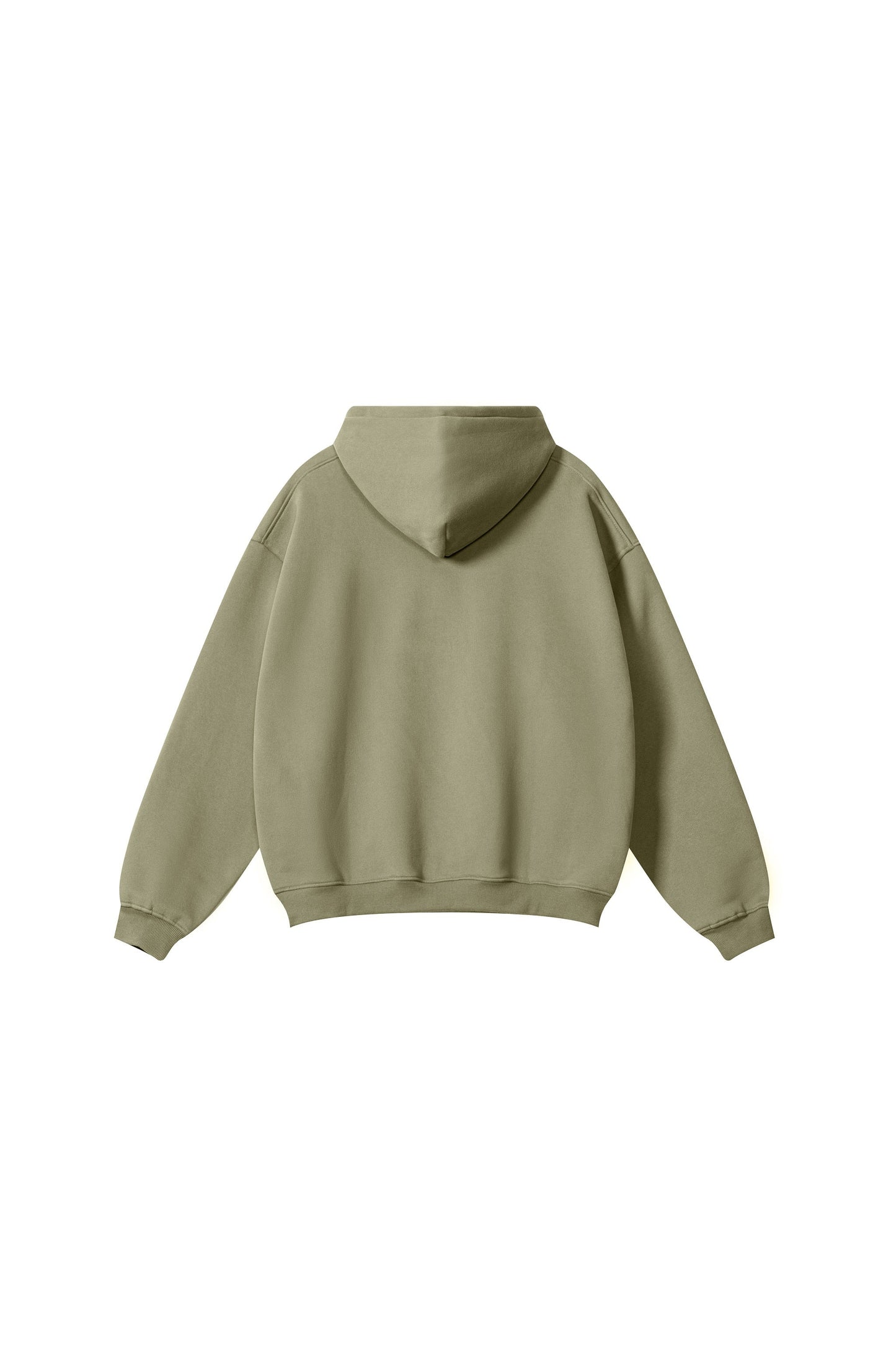 345GSM Fleece Solid Oversized Hoodie
