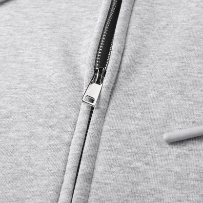 430 GSM Lined Hoodie Customized Cardigan Zipper Hoodie