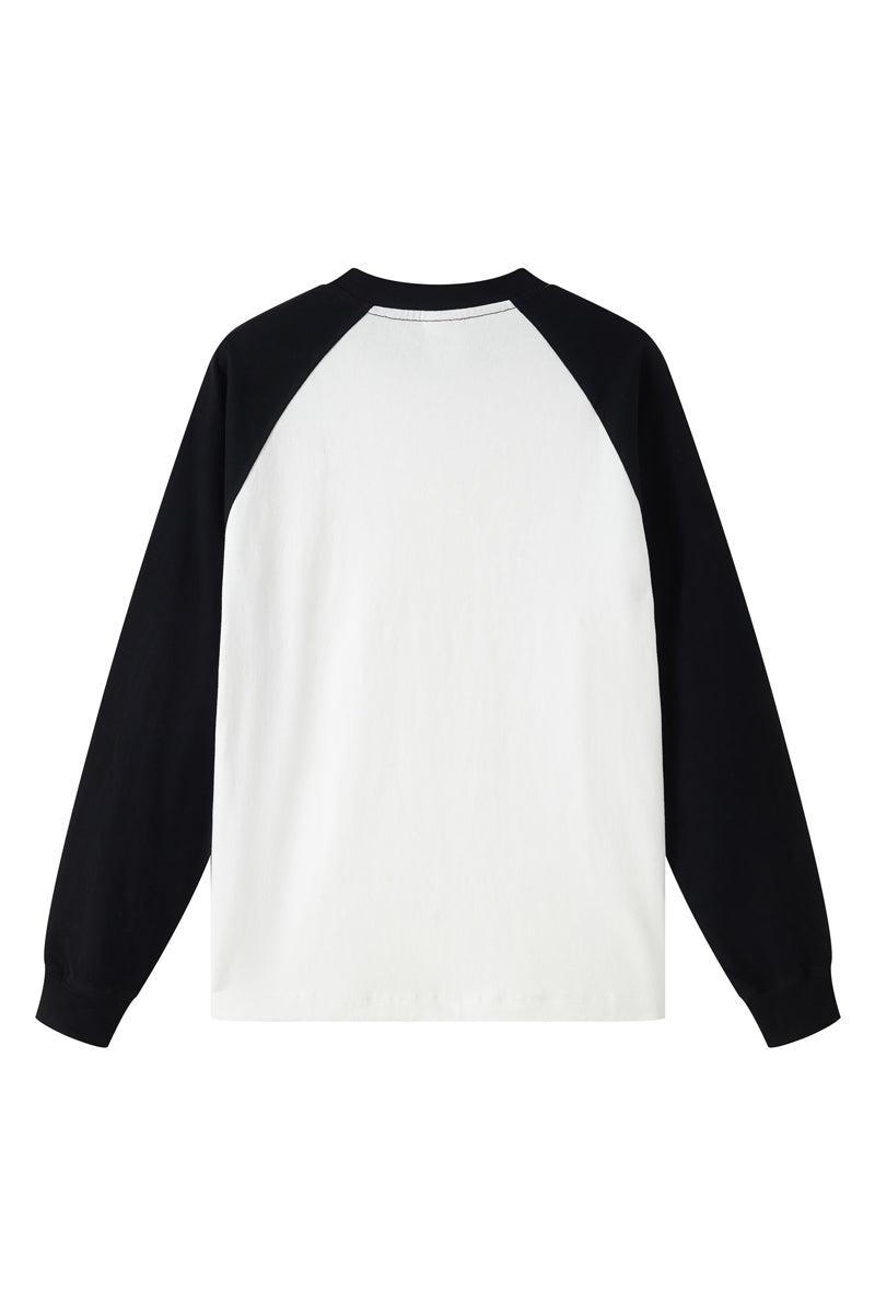 Kids Contrast Sleeve Crew