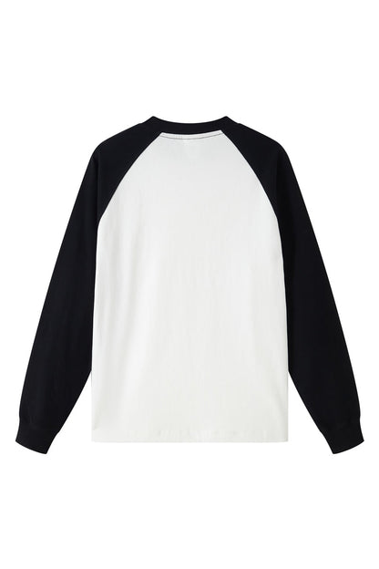Kids Contrast Sleeve Crew