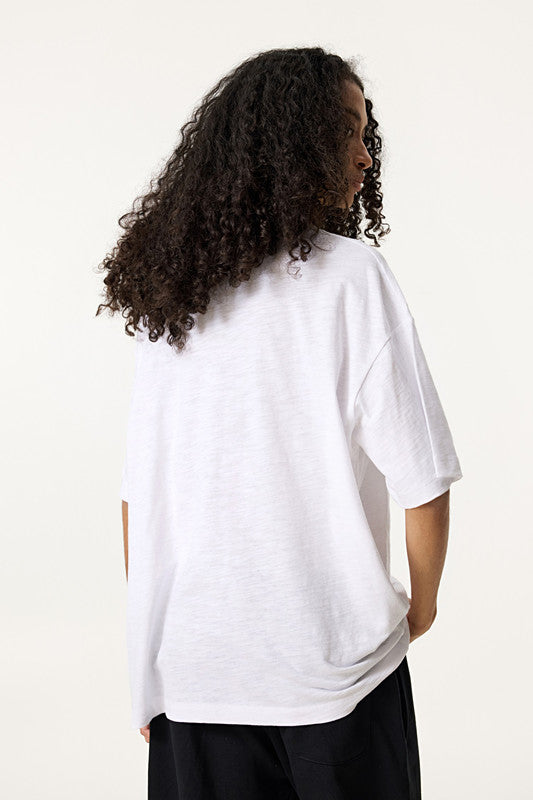 Slub Cotton 190GSM Solid Color Tee
