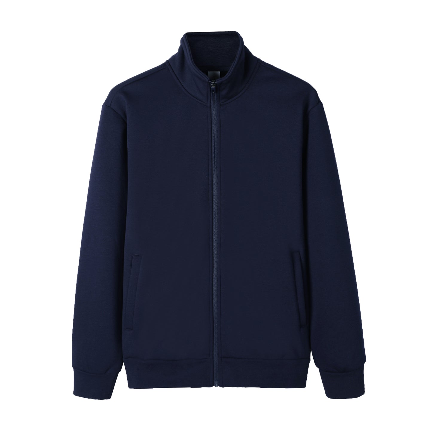 430 GSM Lined Sweater Customized Cardigan Zipper Sweater