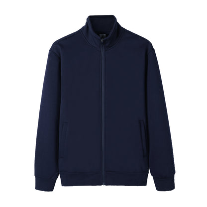 430 GSM Lined Sweater Customized Cardigan Zipper Sweater