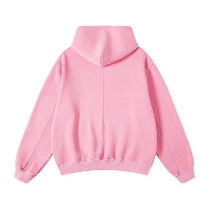 355G Washed Fleece Hoodie