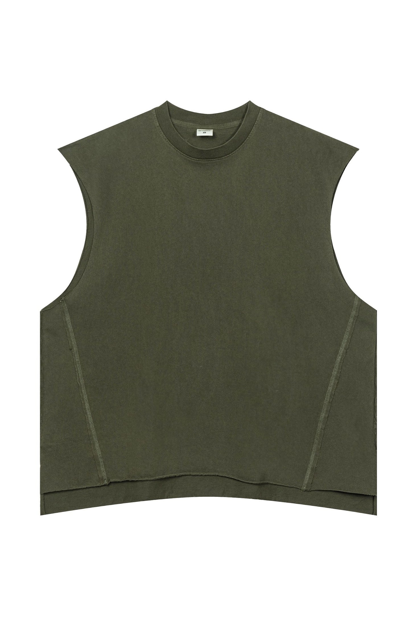 270GSM Distressed Vintage Muscle Tee