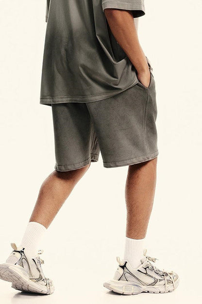280GSM Washed Dirty Effect Short
