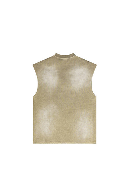 310GSM?Sun Fade Vintage Muscle Tee