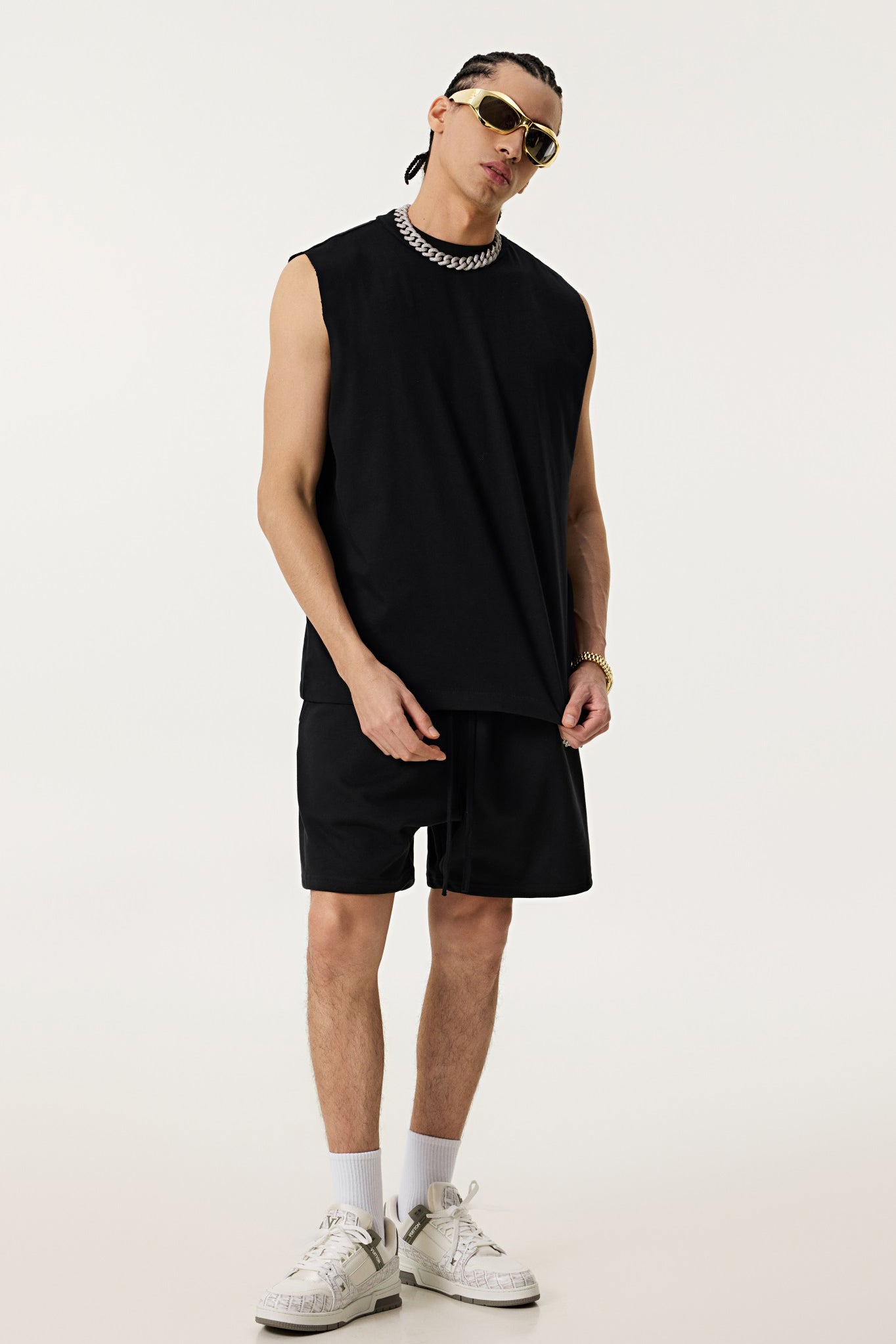 210GSM Quick Dry Coolness Muscle Tee