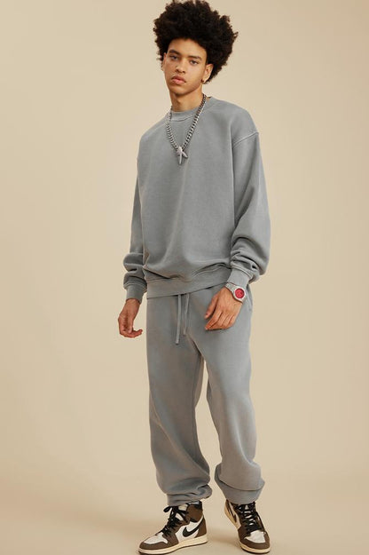 355G Washed Fleece Sweatpant