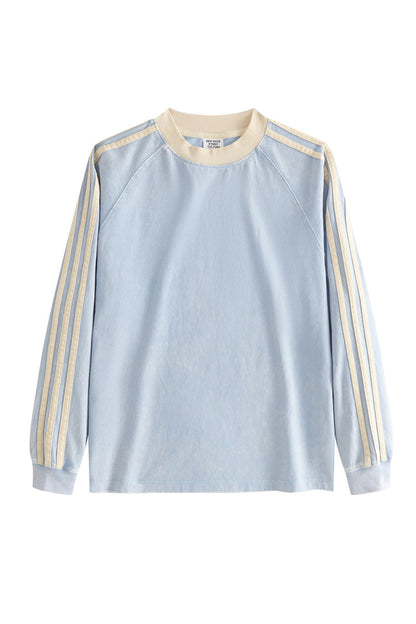 Kids Washed Stripe Crew