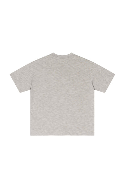 Slub Cotton 190GSM Solid Color Tee