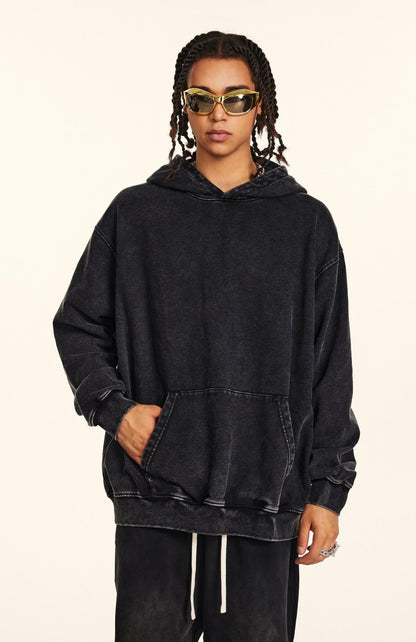 450GSM High Weight Washed Hoodie