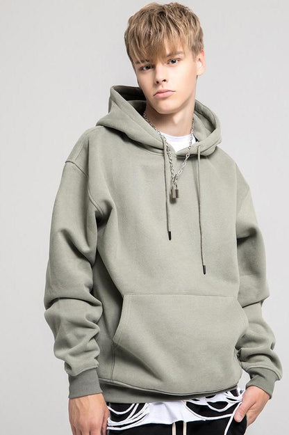 345G Basic Fleece Hoodie