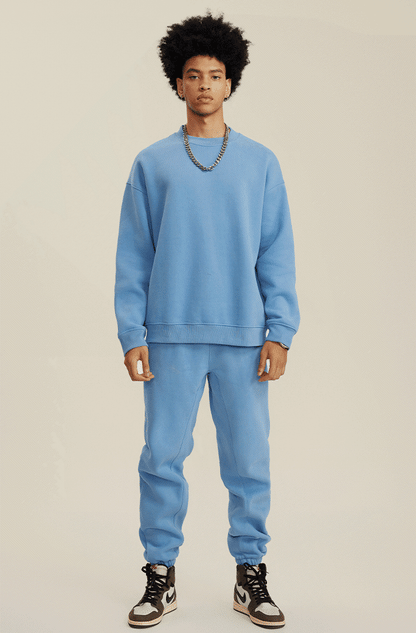 345G Fleece Solid Sweatpants