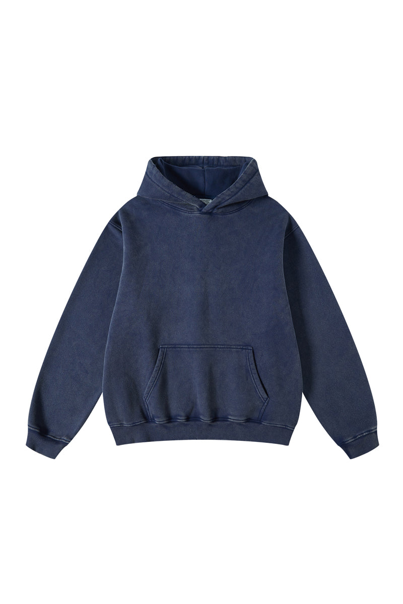 Pigment Dyed Fleece Hoodie