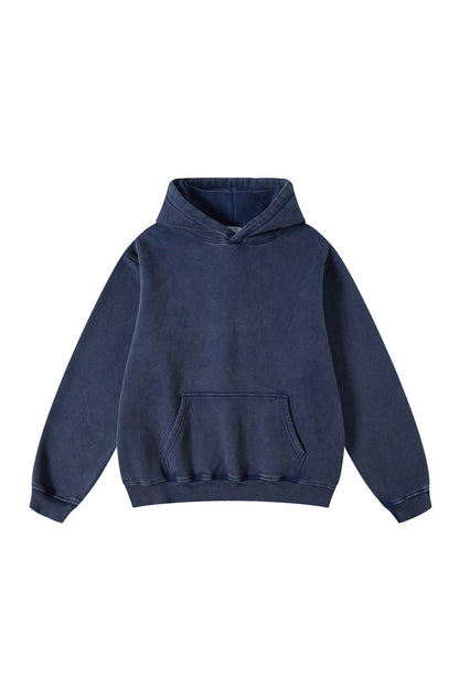 Pigment Dyed Fleece Hoodie