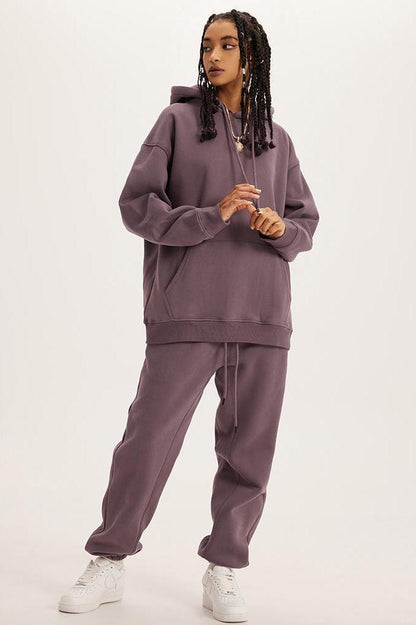 345G Basic Fleece Hoodie
