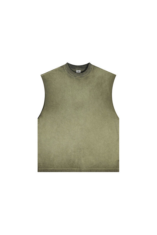 250GSM Washed Out Gradient Muscle Tee