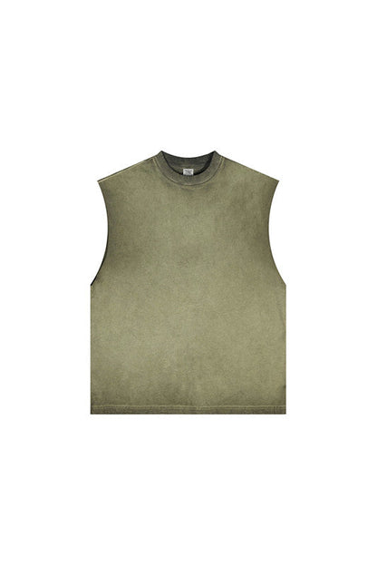 250GSM Washed Out Gradient Muscle Tee