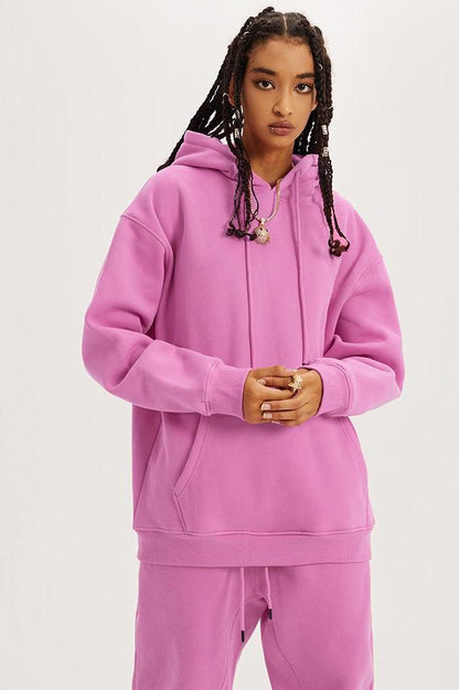 345G Basic Fleece Hoodie