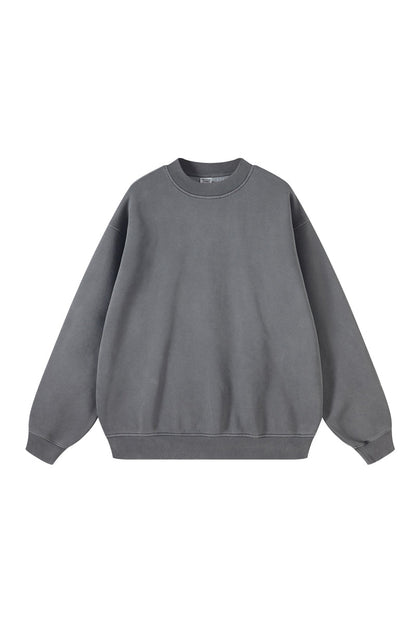 355G Washed Fleece Crew
