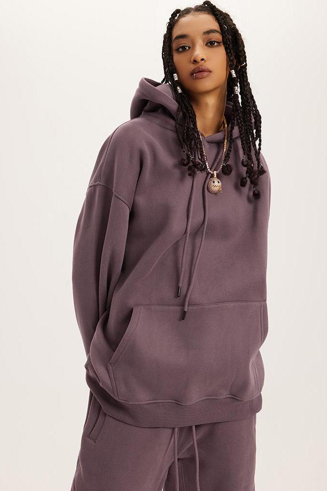 345G Basic Fleece Hoodie