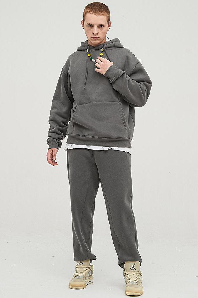 345G Basic Fleece Hoodie