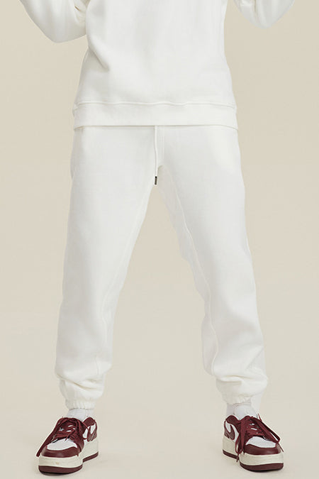 345G Fleece Solid Sweatpants