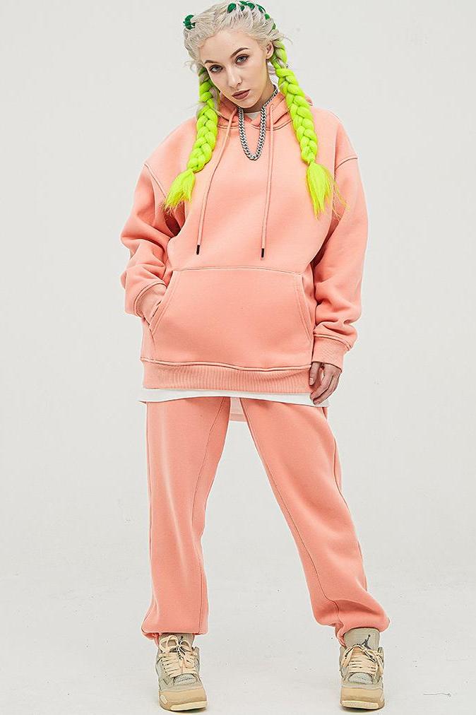 345G Basic Fleece Hoodie