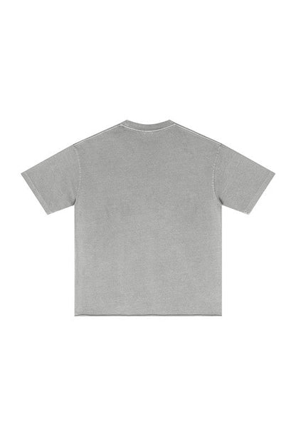 275GSM Pigment Dyed Distressed Tee