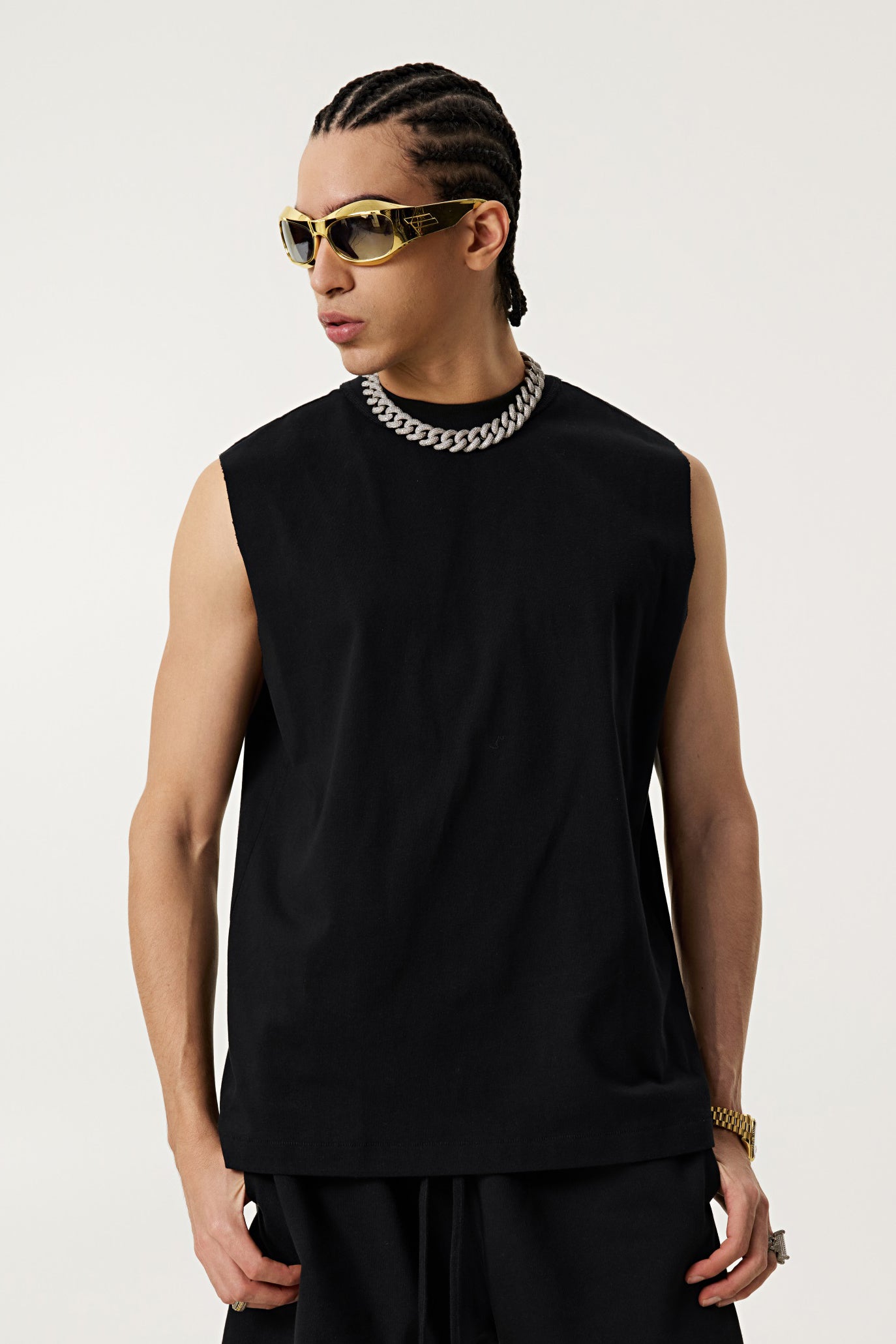 210GSM Quick Dry Coolness Muscle Tee