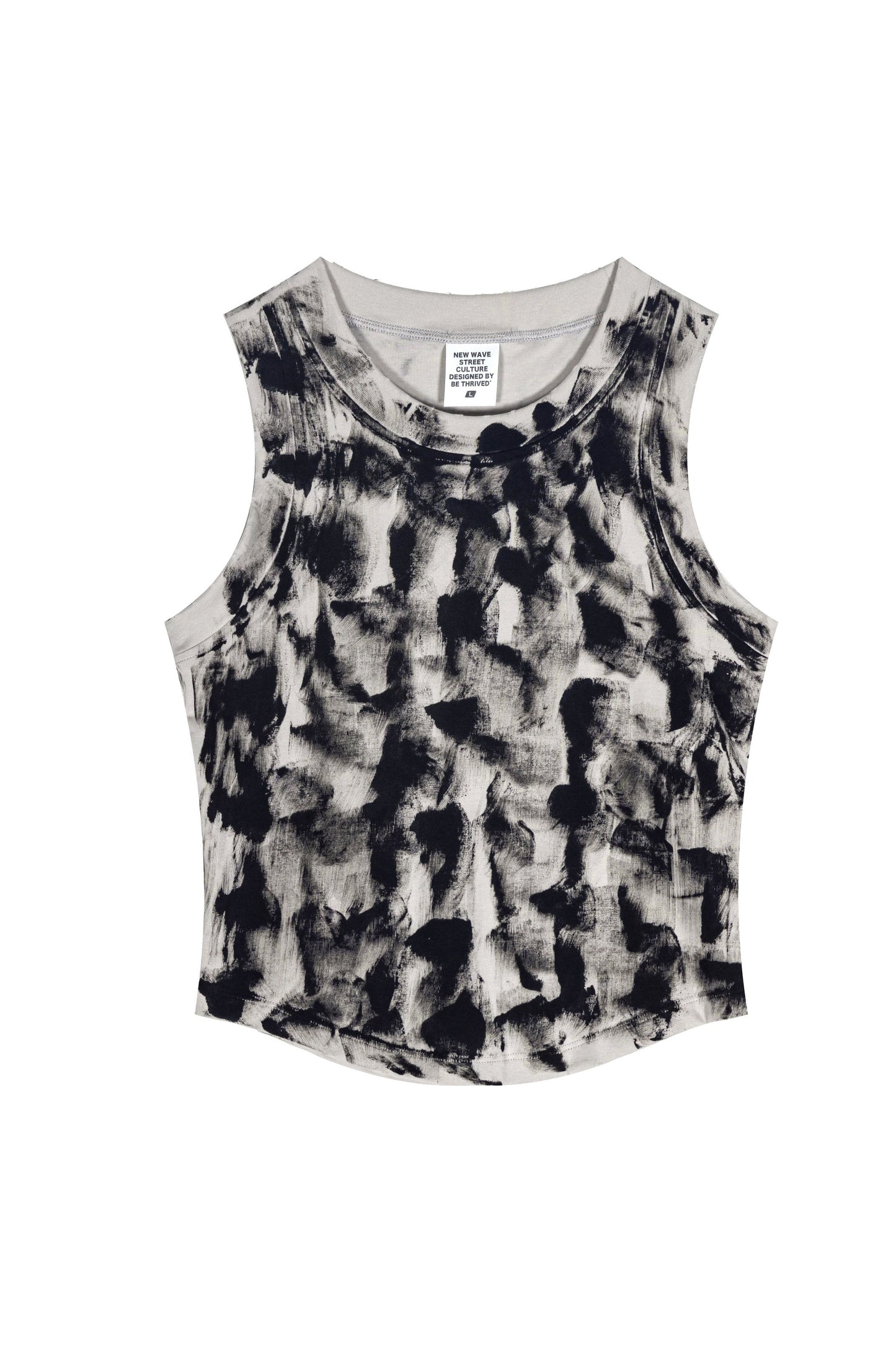 235GSM Brush Dyed Distressed?Vest