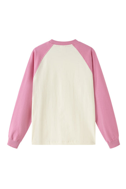 Kids Contrast Sleeve Crew