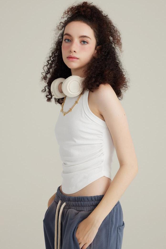 Ruched Tank Top