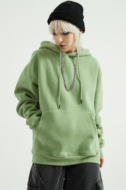 345G Basic Fleece Hoodie