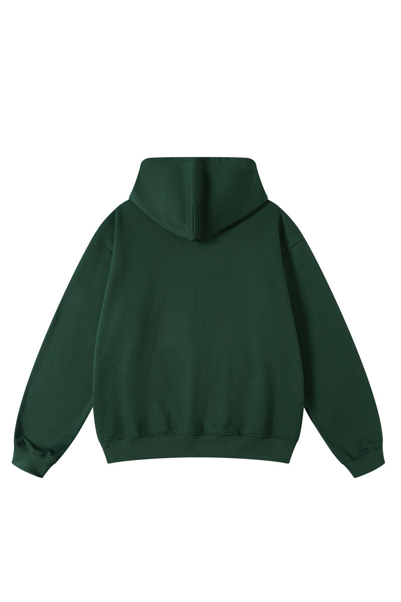 445G Solid Basic Hoodie