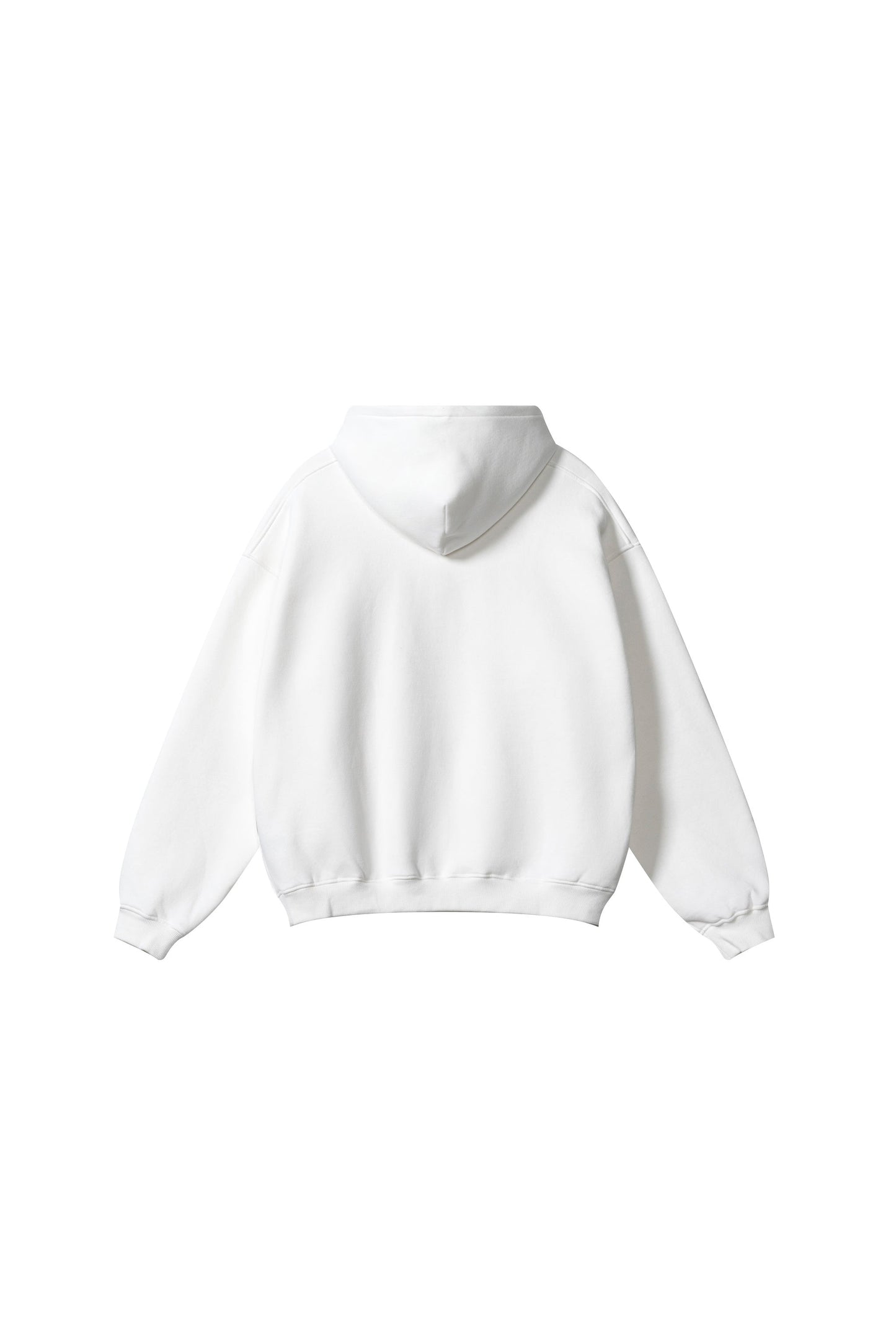 345GSM Fleece Solid Oversized Hoodie