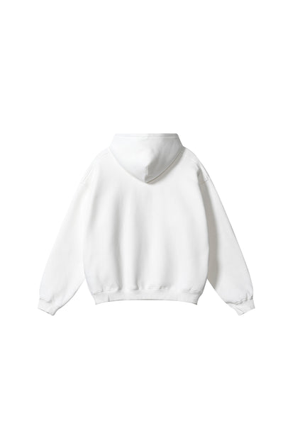 345GSM Fleece Solid Oversized Hoodie
