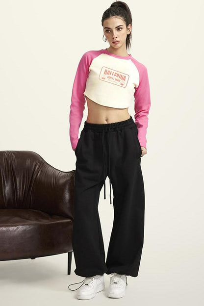 Screen Printed Crop Crew