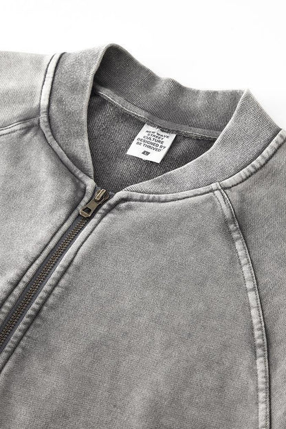 Pigment Dyed Track Jacket
