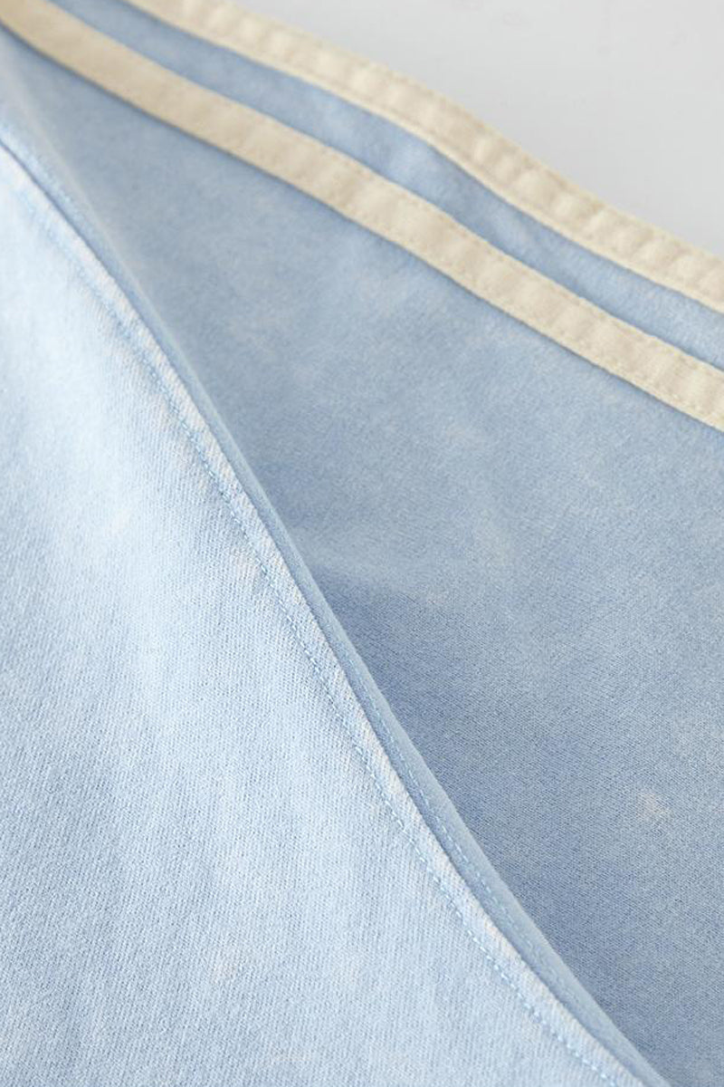 Kids Washed Stripe Crew