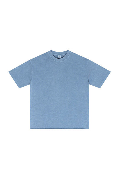275GSM Pigment Dyed Distressed Tee