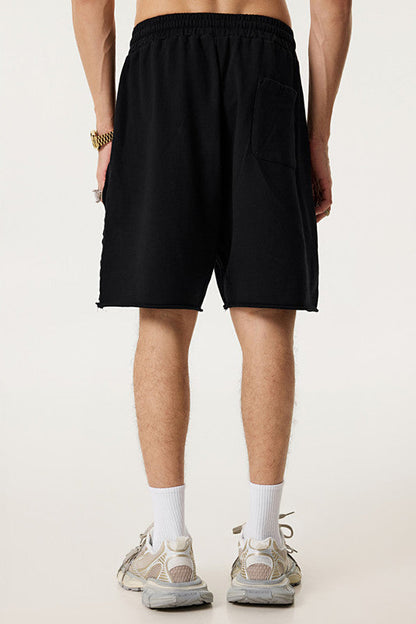 310GSM Pigment Dyed Distressed Washed Short
