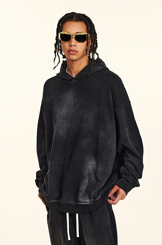 370GSM Spray Washed Out Hoodie